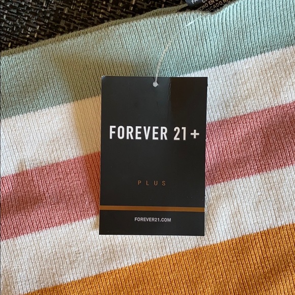 Pastel Off The Shoulder Tube/Crop Top - Forever21+ - Picture 3 of 5